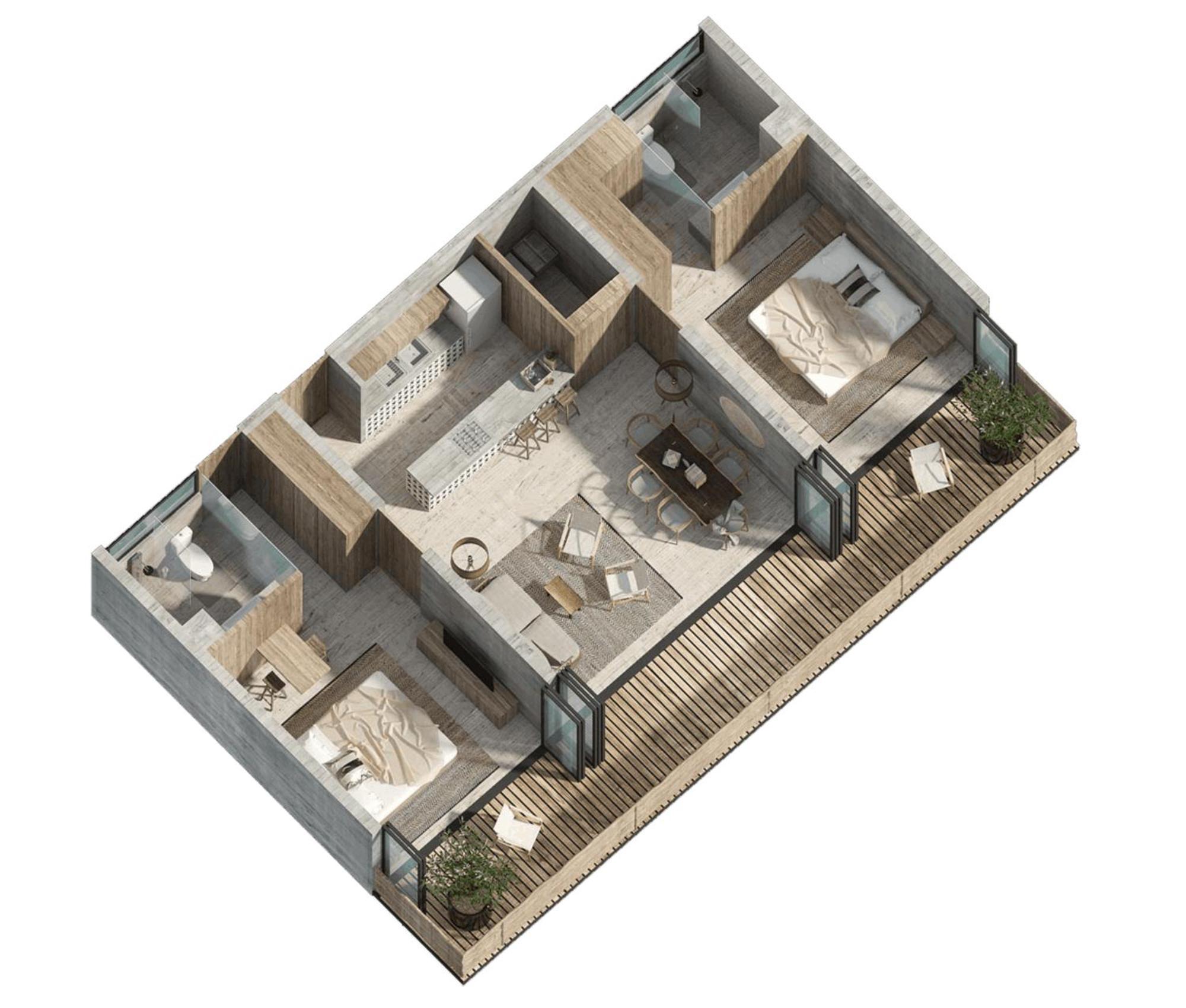Waterworld Tulum 2Br W Cenote -Lagoons - Big Gym Esterno foto